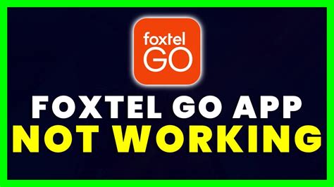 Foxtel phone number not working